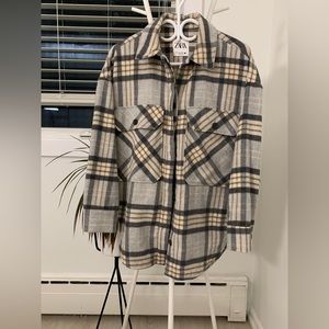 PLAID SHACKET